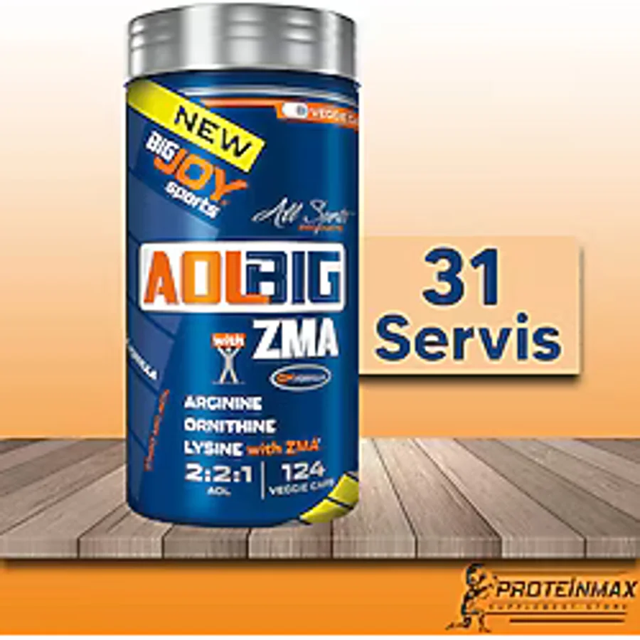 Bigjoy Aolbig 124 Kapsül - Aol Zma - Arg Arginine Ornitin Lisin