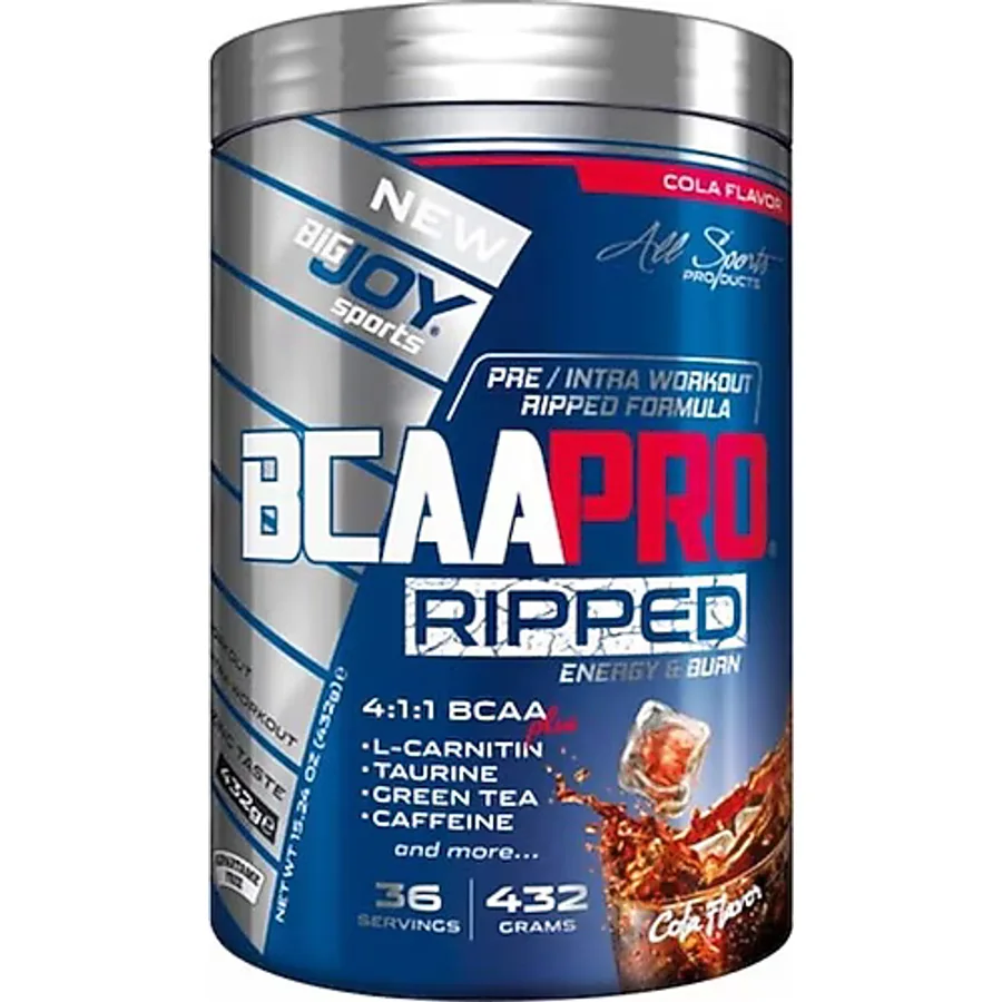BigJoy BCAAPro Ripped 432 gr Kola