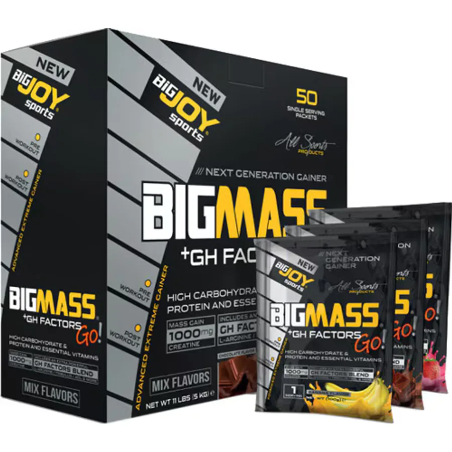 BigJoy BigMass GH Factors Go Karbonhidrat Tozu 5000 gr 50 Saşe