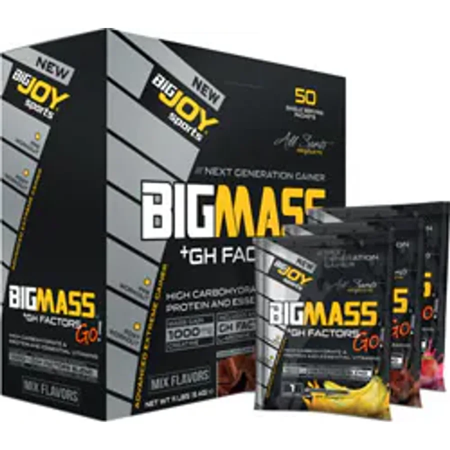 BigJoy BigMass GH Factors Go Karbonhidrat Tozu 5000 gr 50 Saşe
