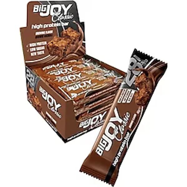 BigJoy Classic Brownie 45 gr 16'lı Yüksek Protein Bar