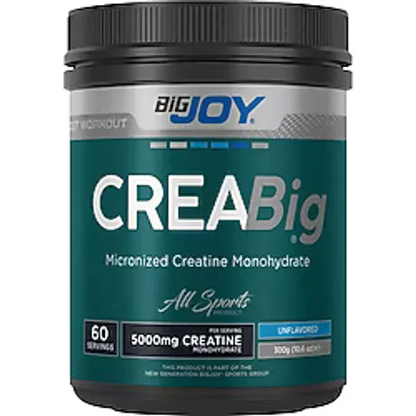 Bigjoy Creabig Toz Kreatin Aromasız 300g 60 Servis
