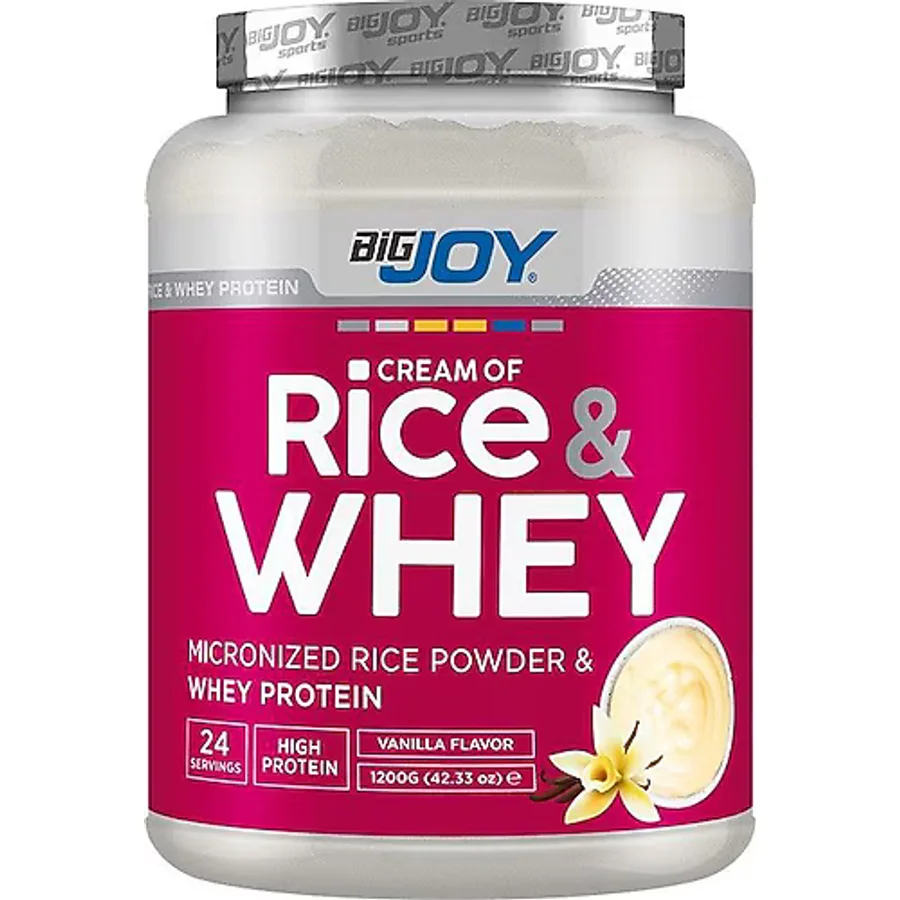 BigJoy Cream of Rice & Whey 1200 gr Protein Tozu