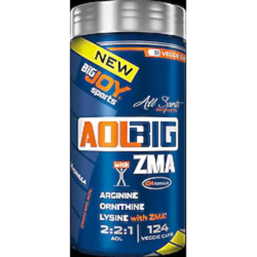 Bigjoy Sports Aolbig Zma 124 Kapsül Arjinin, Ornitine, Lizin, Zma