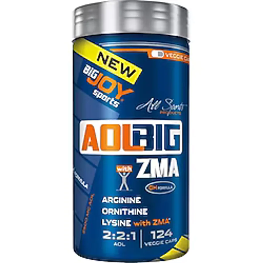 Bigjoy Sports Aolbig Zma 124 Kapsül L-Arjinin, L-Ornitin, L-Lisin