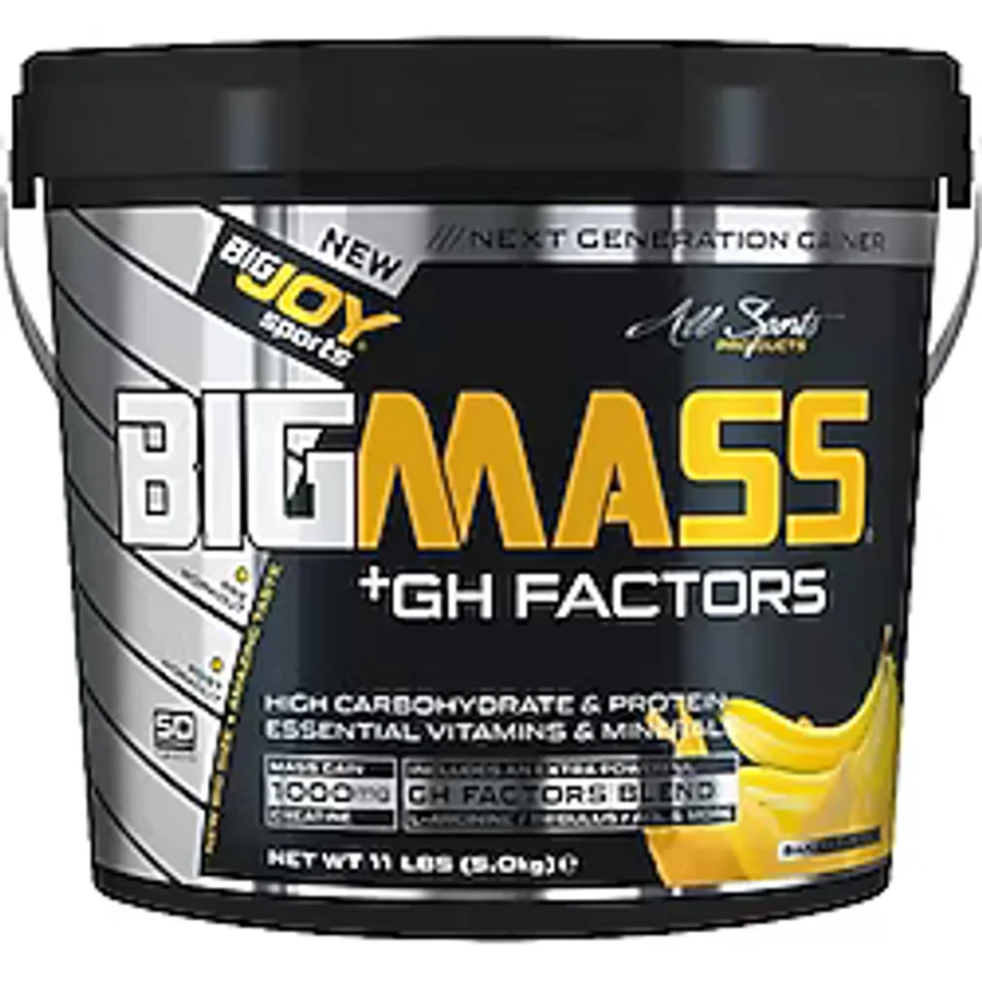 Bigjoy Sports BIGMASS Gainer + GH FACTORS 5000 gr Muz