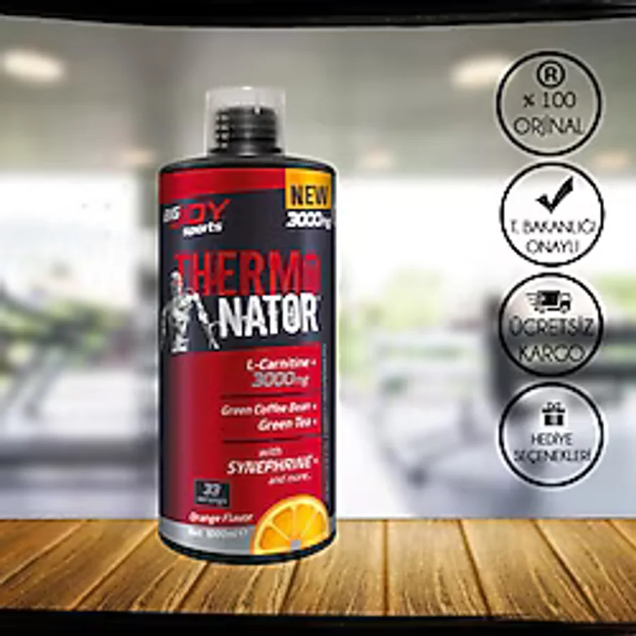 Bigjoy Thermonator L-Carnitine Karnitin Portakal 1000 ML 3000 MG