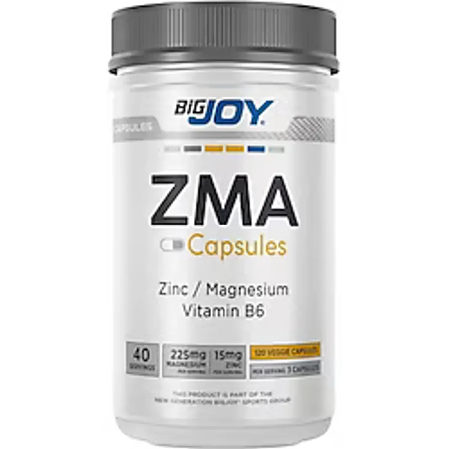Bigjoy Zma 120 Kapsül - Magnezyum Çinko B6 Vitamini