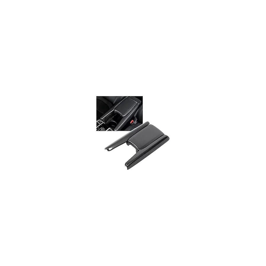 bigkey Honda Civic FC5/FK7 2016-2021 Kol Dayama Konsolu Karbon Fiber Kaplama Set (3 Parça)