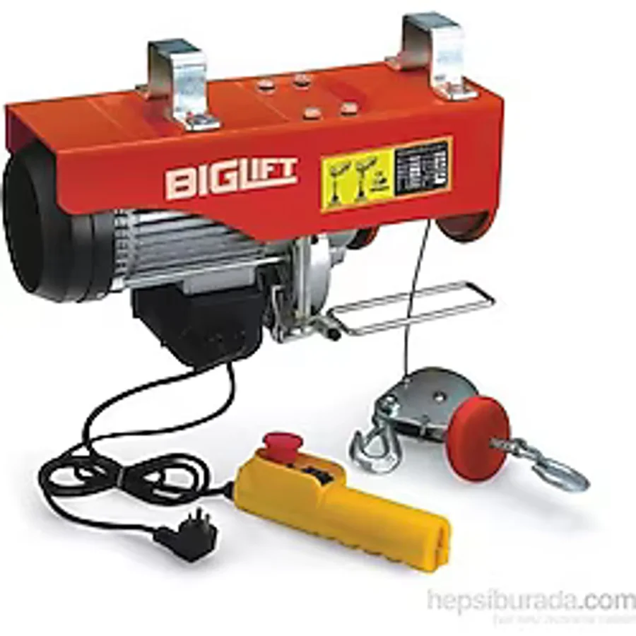 BIGLIFT ELEKTRİKLİ VİNÇ 20MT 250/500KG