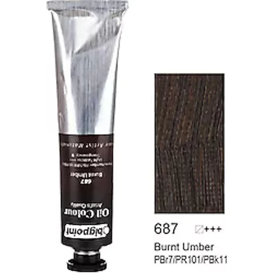 Bigpoint 200 ml Yağlı Boya 687 Burnt Umber