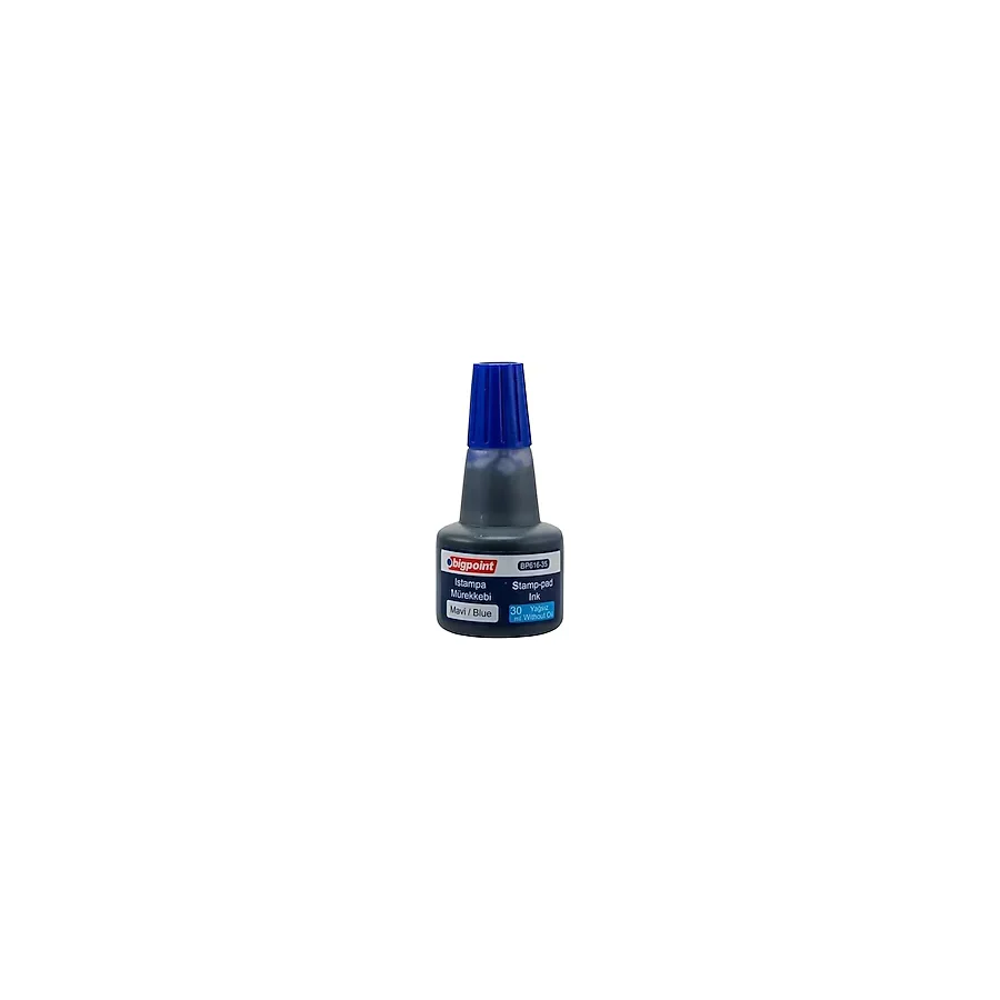Bigpoint 30 ml Mavi Istampa Mürekkebi