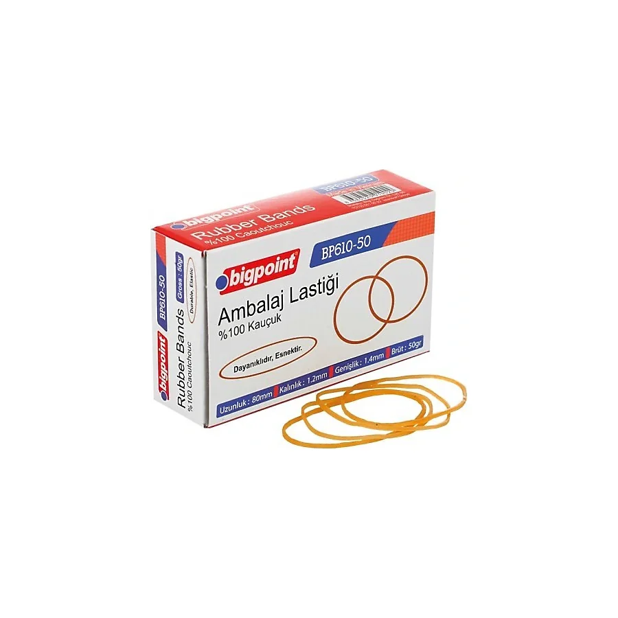 Bigpoint 50 gr Geniş Ambalaj Lastiği