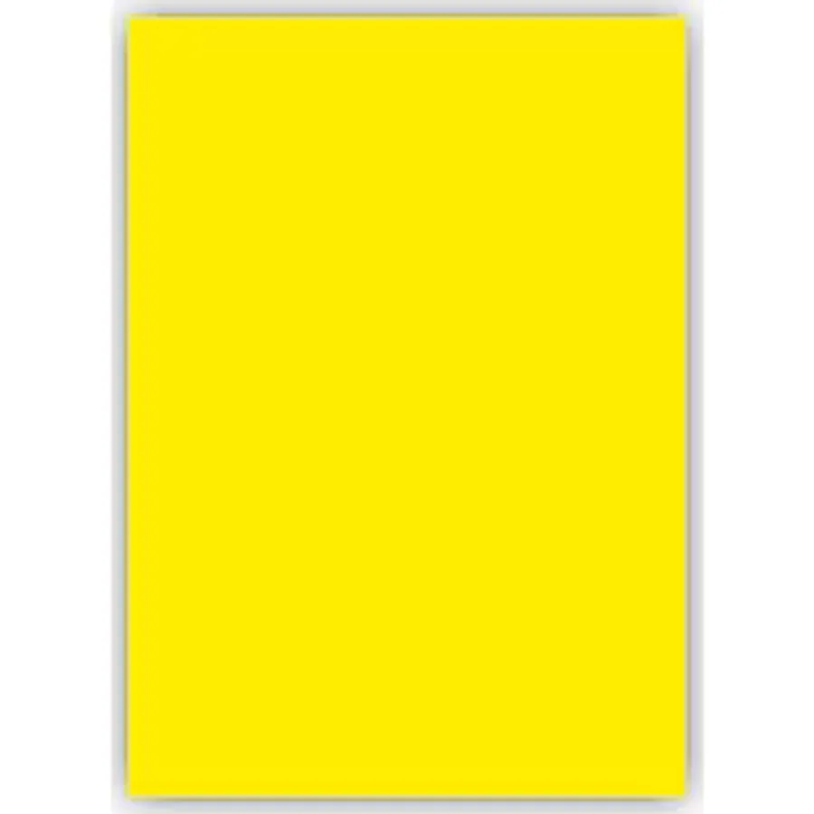 Bigpoint Fon Kartonu 50x70cm 120 Gram Limon Sarısı 100'lü Paket