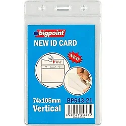 Bigpoint Kart Poşeti Dikey 74x105mm