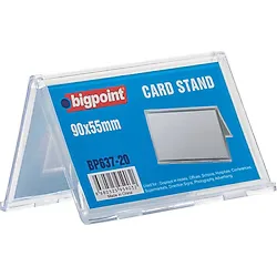 Bigpoint Kart Standı Çift Taraflı 90x55mm