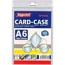 Bigpoint Kilitli Kart Poşeti Dikey A6 (105x148mm) x 10 Adet