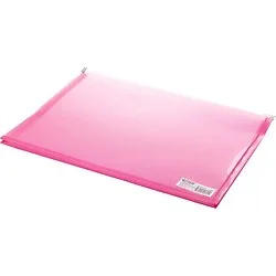 Bigpoint Körüklü Döküman Dosyası A4 Pembe X 5 Adet