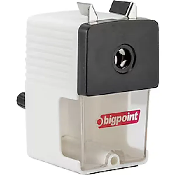 Bigpoint Masa Tipi Kalemtraş Beyaz(JUMBO AÇABİLİR)