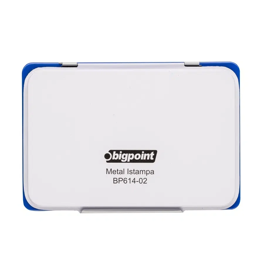 Bigpoint Metal Istampa Orta Boy (12x8.5cm)