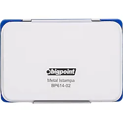 Bigpoint Metal Istampa Orta Boy (12x8.5cm)