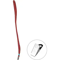 Bigpoint Metal Klipsli Yaka İpi Bordo X 50 Adet
