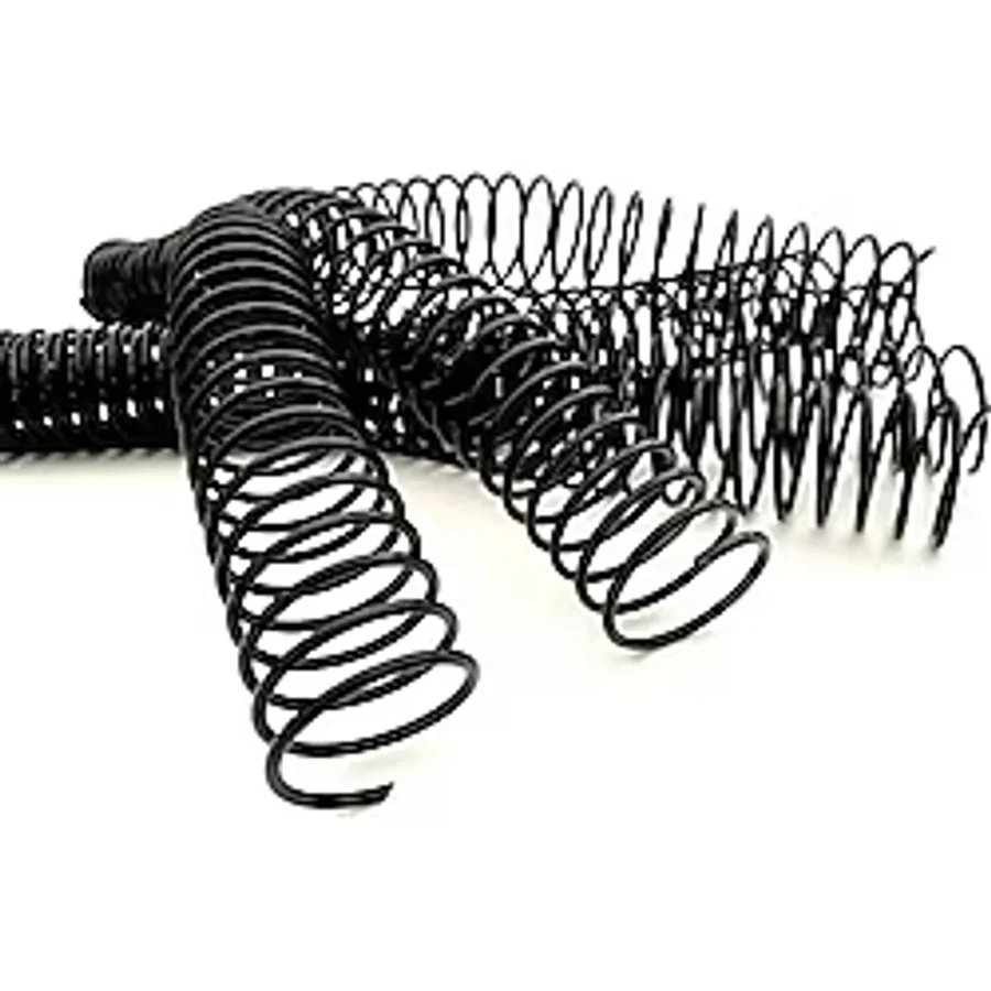 Bigpoint Plastik Helezon Spiral 10 mm Siyah 100'lü (4:1)