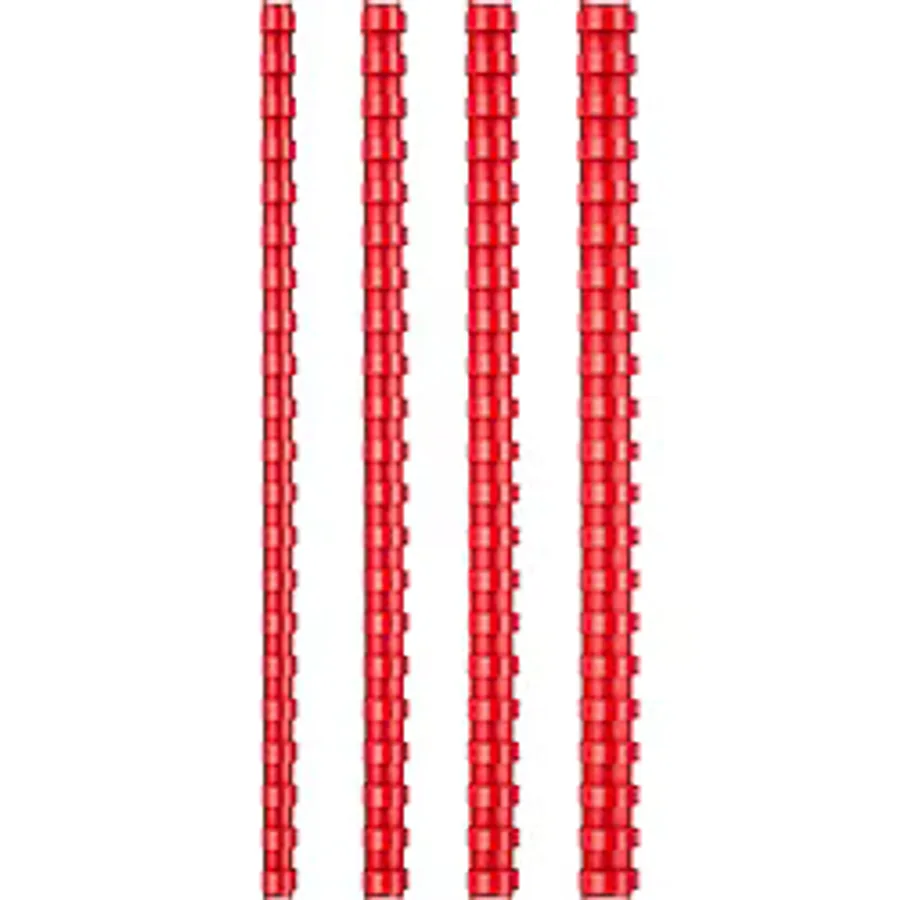 Bigpoint Plastik Spiral 10 mm Kırmızı 100'lü Kutu