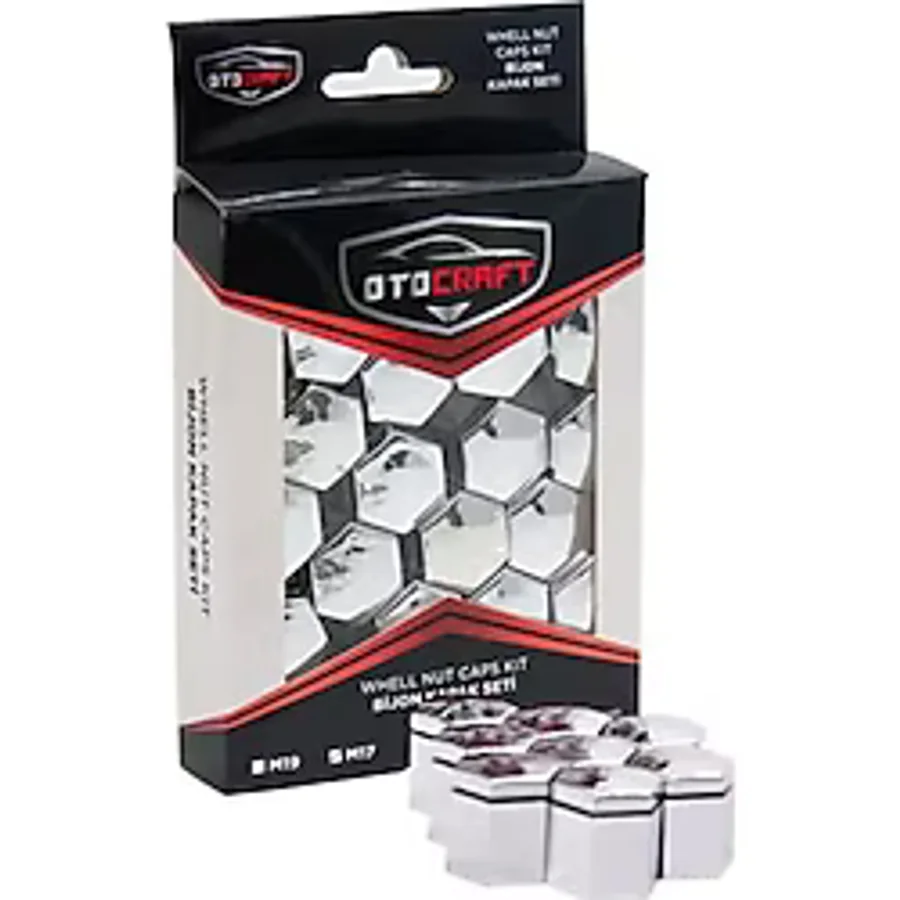 BİJON KAPAĞI 19MM KROM RENK 20 ADET