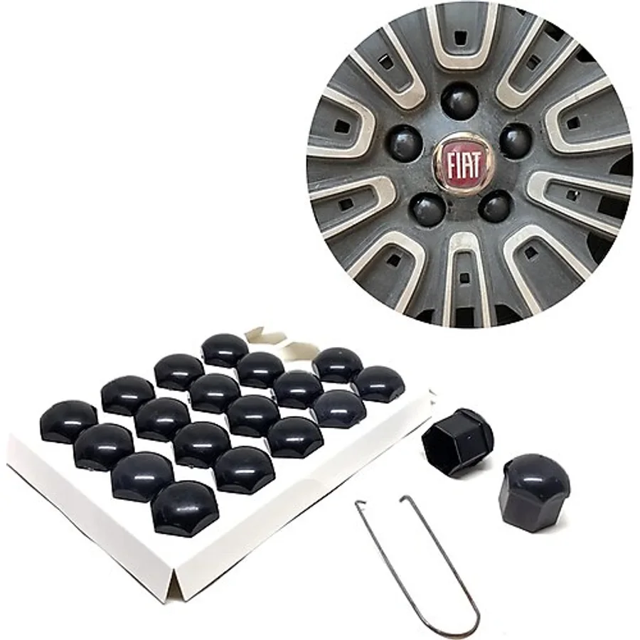 Bijon Kapağı Sökme Aparatlı Siyah 17mm