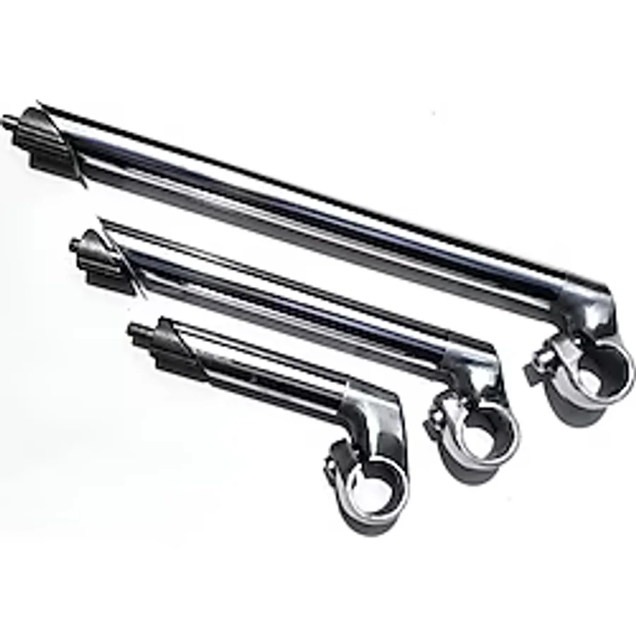 Bike And Art Aluminyum Krom 22.2 25cm Gidon Boğazı Gümüş