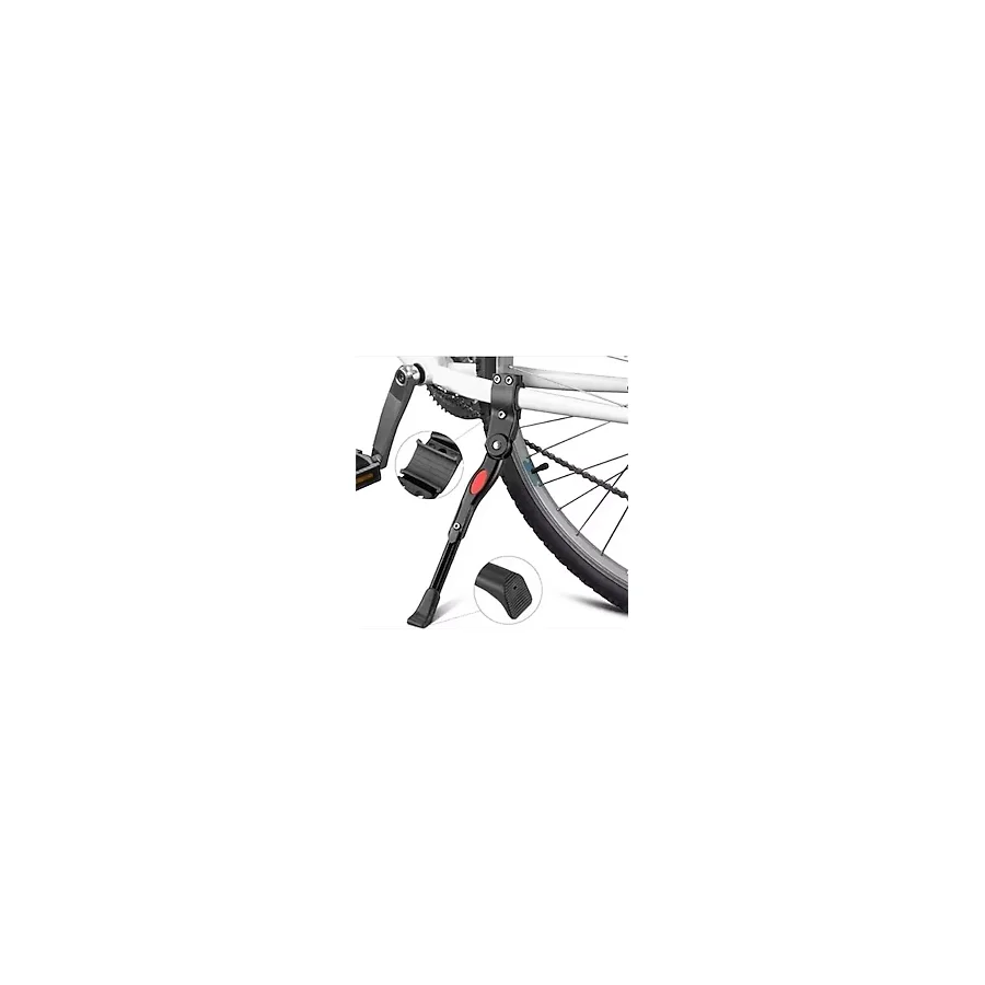 Bike Sky Bisiklet Yan Sehpa Kelepçeli Arka Ayaklık Alüminyum Park Ayağı