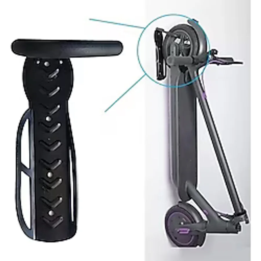 bike sky Elektrikli Scooter Katlanabilir Yol Dağ Bisiklet Duvar A Siyah