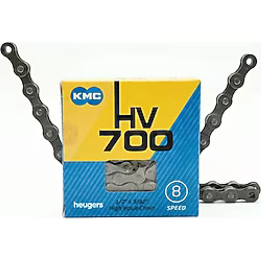 Bike Sky Kmc Hv700 Bisiklet Zinciri 116 Bakla - Rks, Skyjet Volta Vb. 7/8 Vites Uyumlu Gri