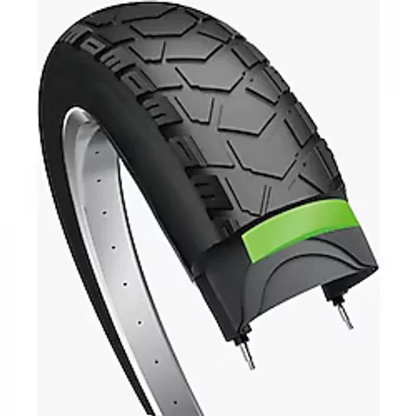 Bike Sky Obor 20x4.00 Escort 3mm Zırhlı Fat Bike Bisiklet Lastik Seti İç Dış Lastik