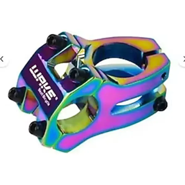 BİKE SKY Wake Rainbow Bisiklet Kısa Gidon Boğazı 40mm Bisiklet Yedek Parça Aksesuarı WAKE RAİNBOW