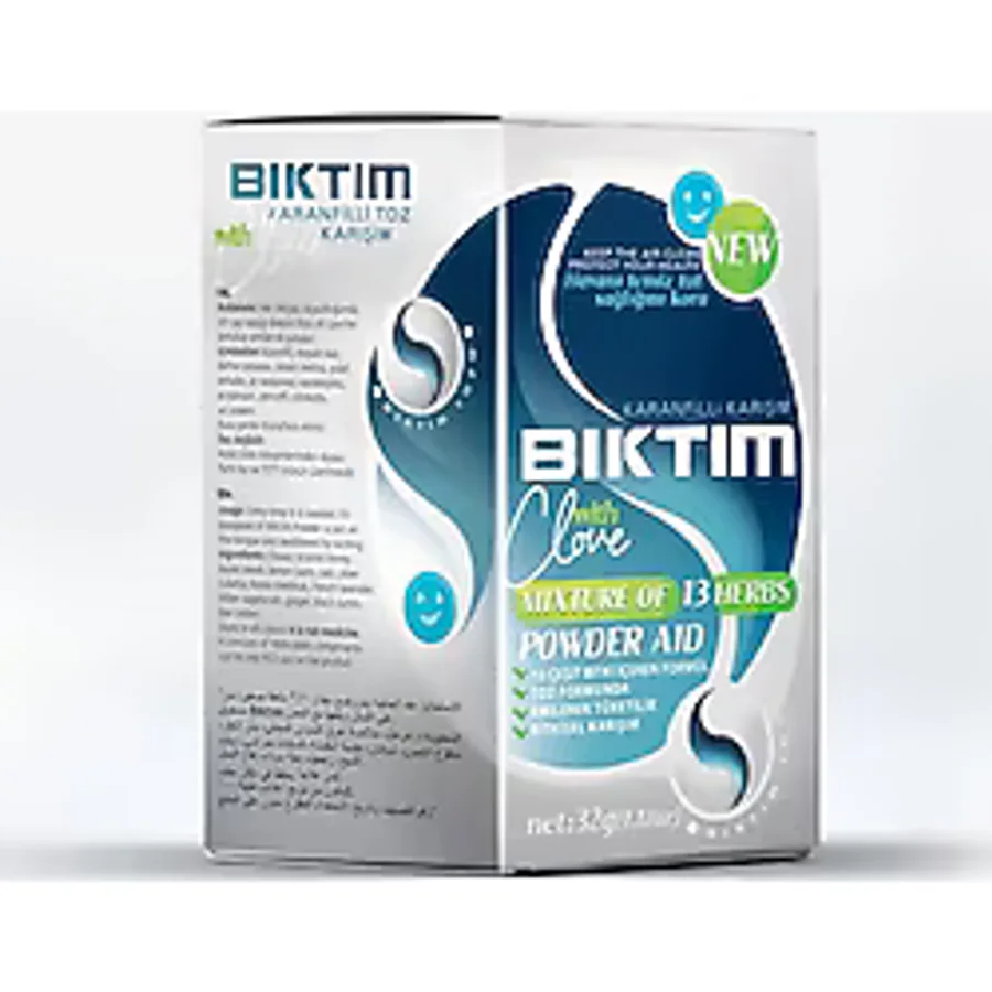 Bıktım Karanfil Aromalı Bitki Karışımı Toz 2 x 30 G