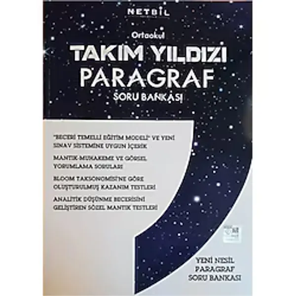 Bilfen Yayıncılık Netbil Bilfen 8.sınıf + Ortaokul Takım Yıldızı Paragraf Soru Bankası - 2021 Lgs Kitapları