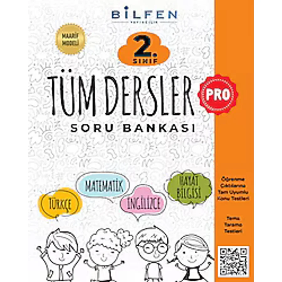 Bilfen Yayınları 2. Sınıf Pro Tüm Dersler Soru Bankası