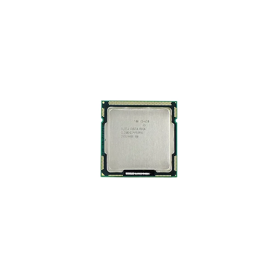 bilgisayar donanımı I5 650 Processor 3.2 GHz Dual-Core 4MB Cache Socket LGA 1156 32nm 73W Desktop CPU Üretim hassasiyeti