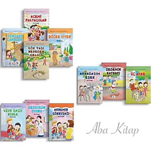 Bilişsel Beceri Geliştirici Hikayeler 2 (10 Kitap) (2.Sınıf ve 3.Sınıf Okuma Hikaye Öykü Kitapları)