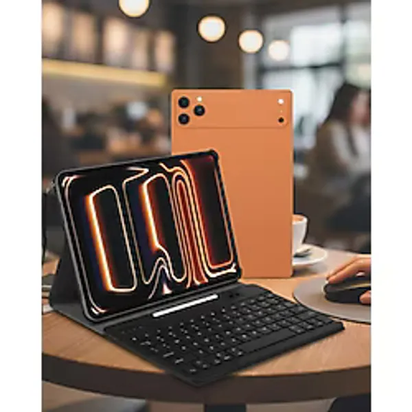 Bin1çeşit Tablet Bilgisayar Klavyeli Çok Amaçlı Eğitim Iş ve Eğlence Uyumlu