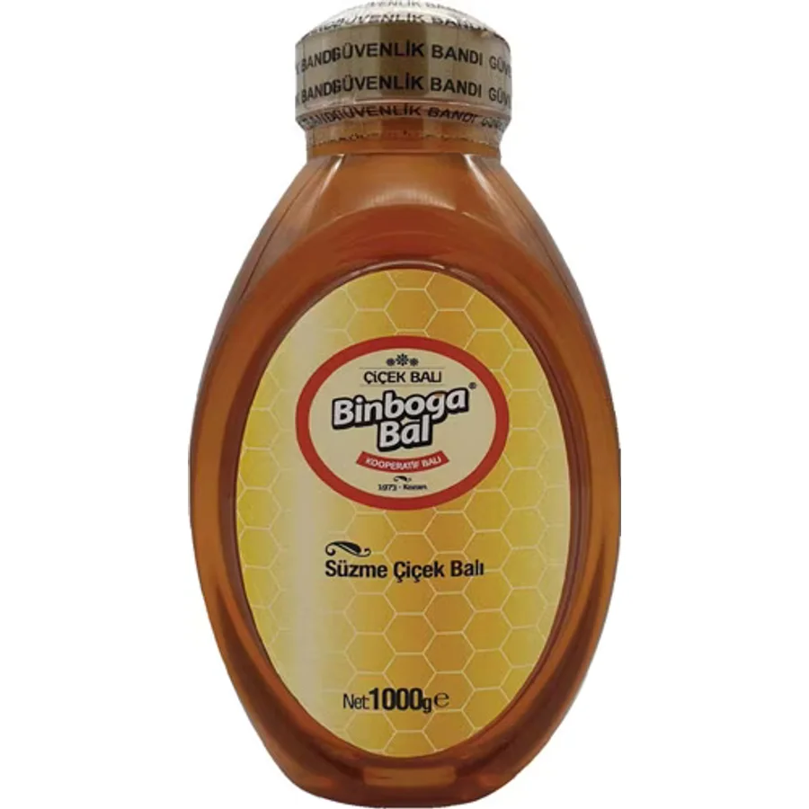 Binboğa 1 kg Süzme Çiçek Balı