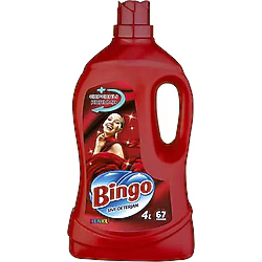 Bingo Capcanlı Koruma Renkliler için Sıvı Deterjan 67 Yıkama 4 lt