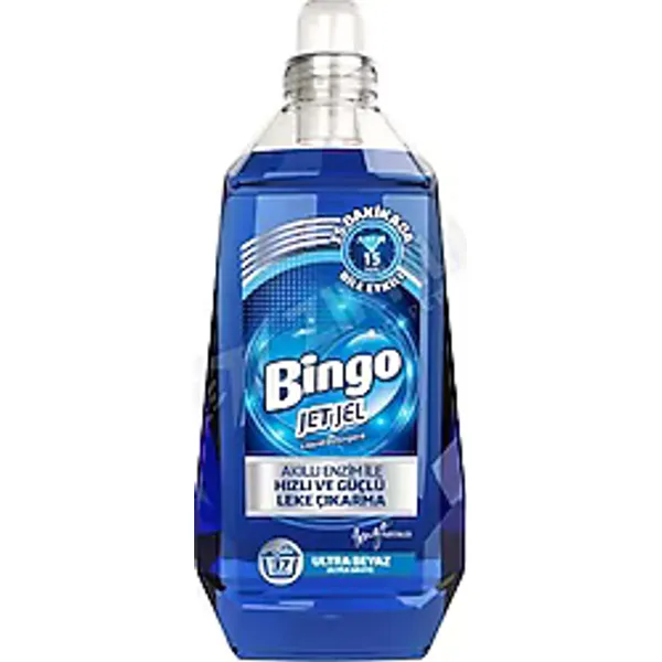 Bingo Jet Jel Ultra Beyaz Sıvı Deterjan 1.48 lt