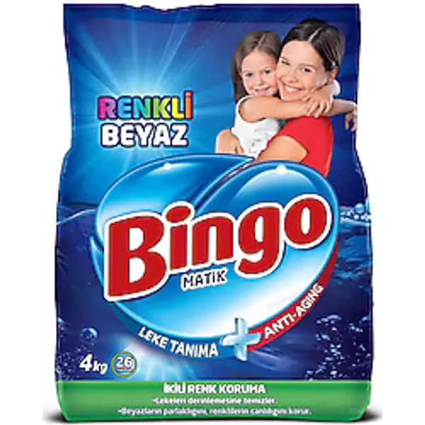 Bingo Matik 4 kg Toz Deterjan