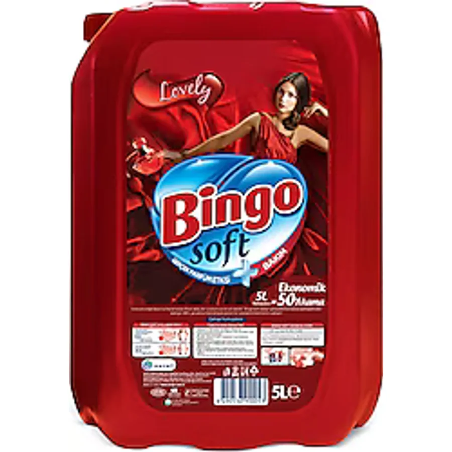 Bingo Soft Lovely Yumuşatıcı 50 Yıkama 5 lt
