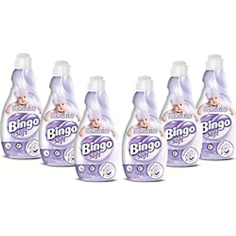 Bingo Soft Sensitive Yumuşatıcı 60 Yıkama 1.44 lt 6'lı