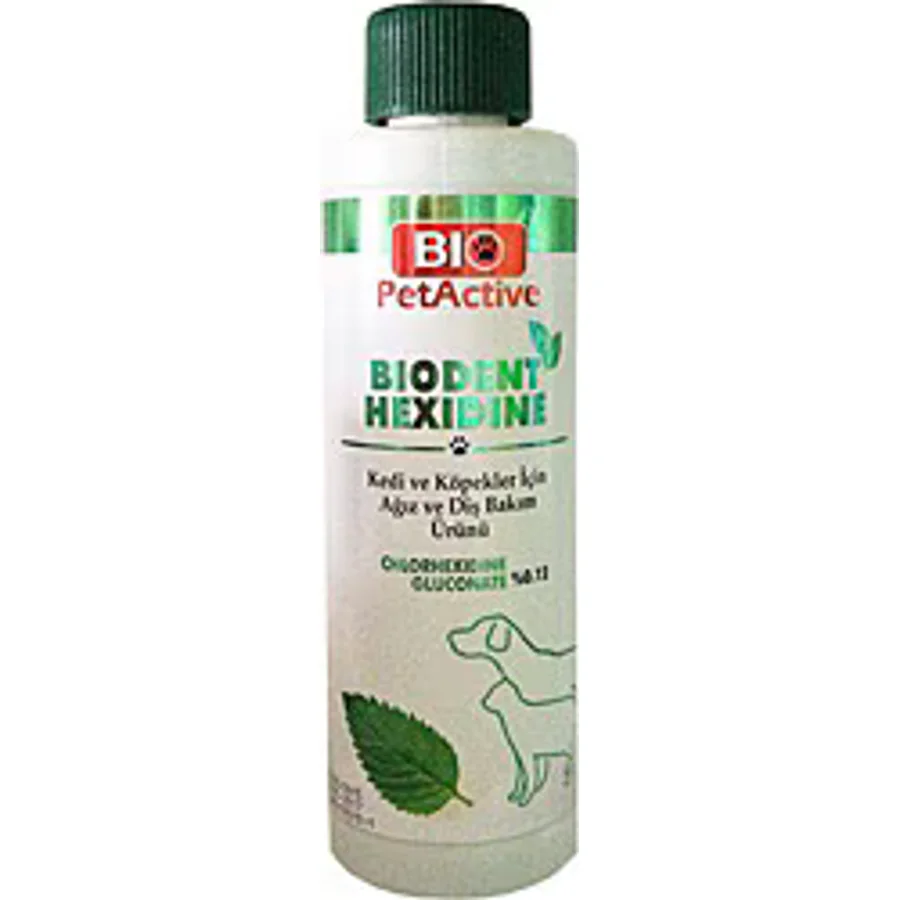 Bio PetActive Biodent Hexidine 250 ml Ağız ve Diş Bakım Solüsyonu