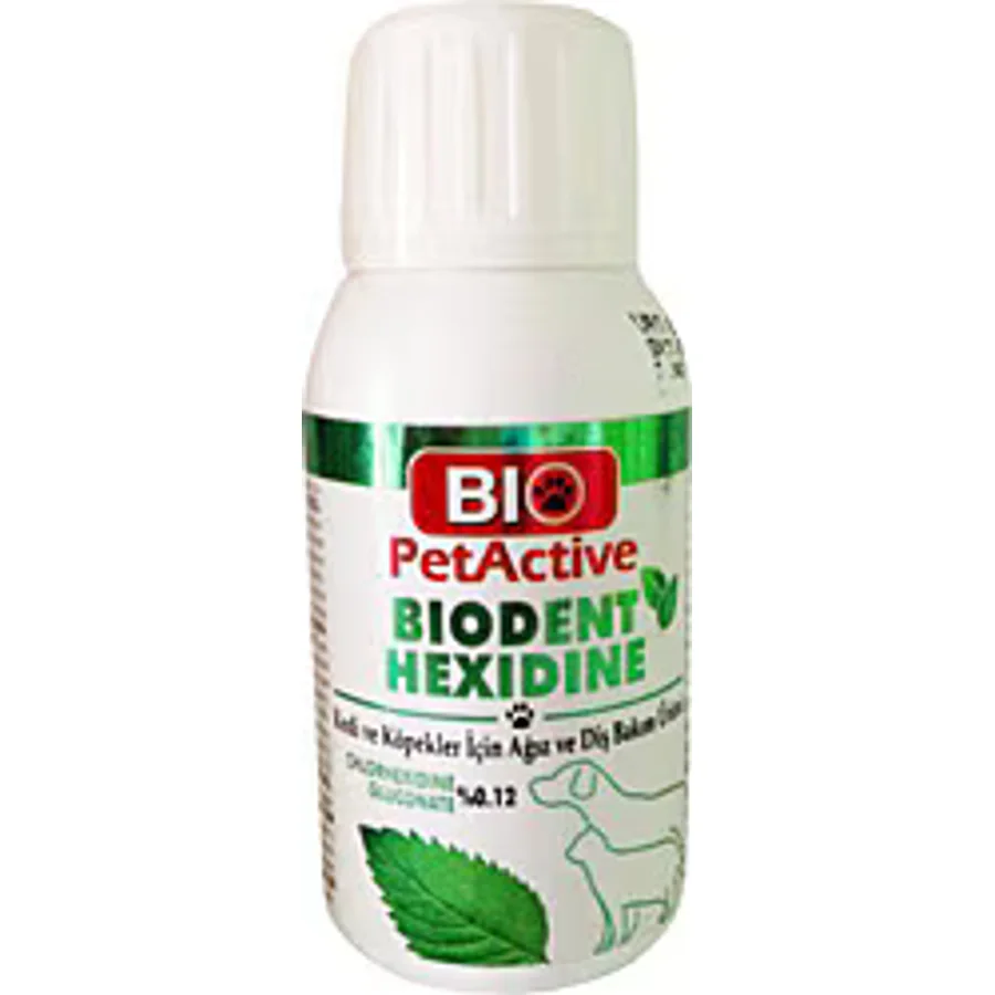 Bio PetActive Biodent Hexidine 50 ml Ağız ve Diş Bakım Solüsyonu